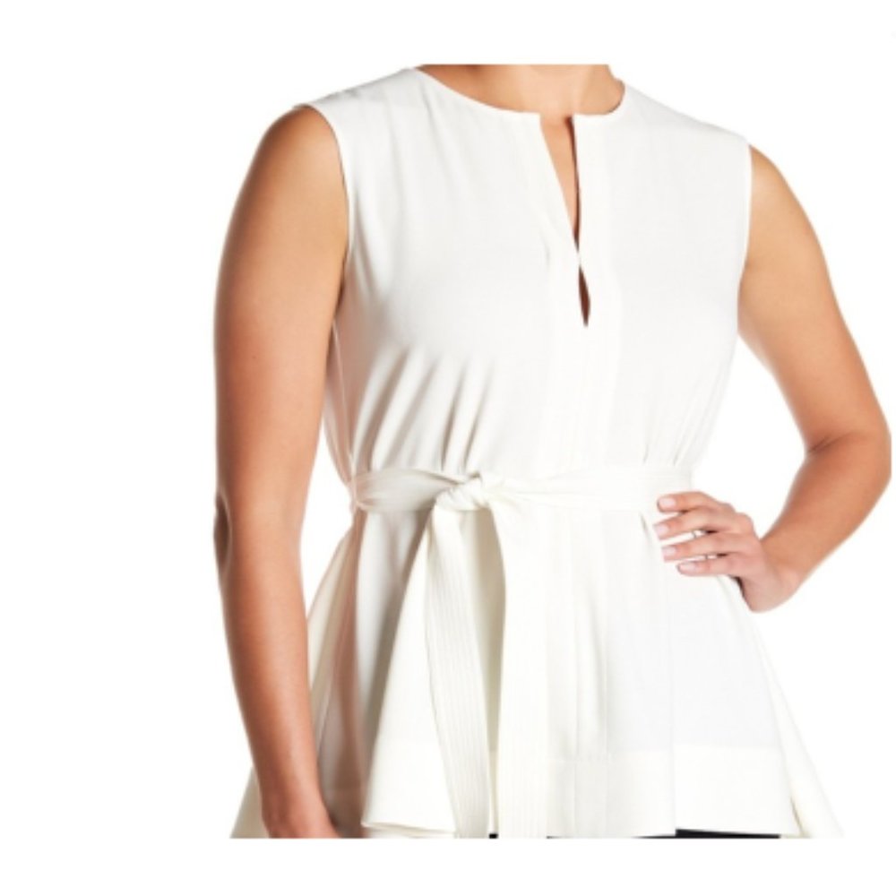 Theory Desza Tie Waist Tank- Size Small